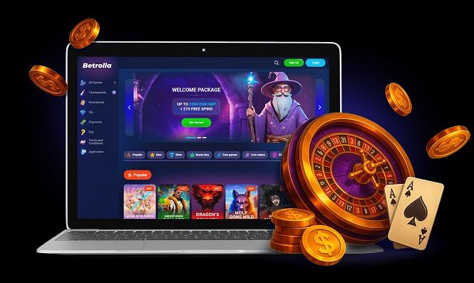 Betrolla Casino UK Desktop