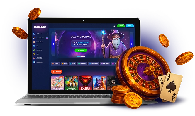 Betrolla Casino UK Desktop